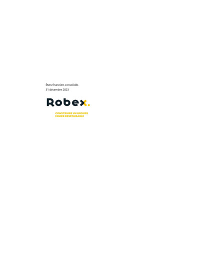Thumbnail Robex Resources Financial Statement 2023