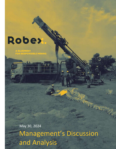 Thumbnail Robex Resources Quarterly Report 2024-q1