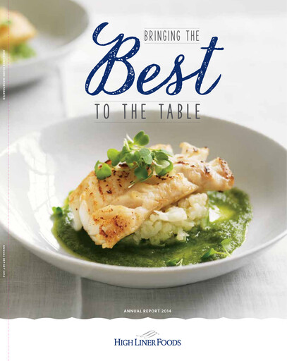 Vorschaubild High Liner Foods Jahresbericht 2014