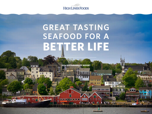 Thumbnail High Liner Foods Sustainability Report 2016