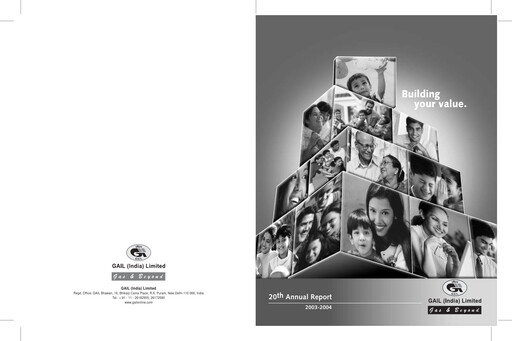 Thumbnail GAIL Annual Report 2003-2004