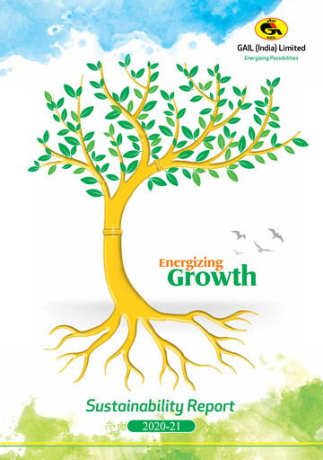 Miniature GAIL Rapport de durabilité 2020-2021