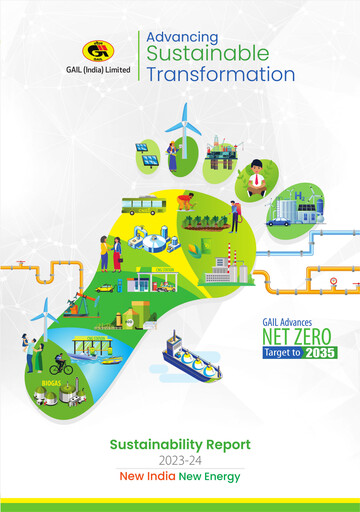 Miniature GAIL Rapport de durabilité 2023-2024
