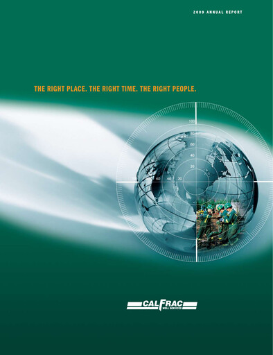 Vorschaubild Calfrac Well Services Jahresbericht 2009