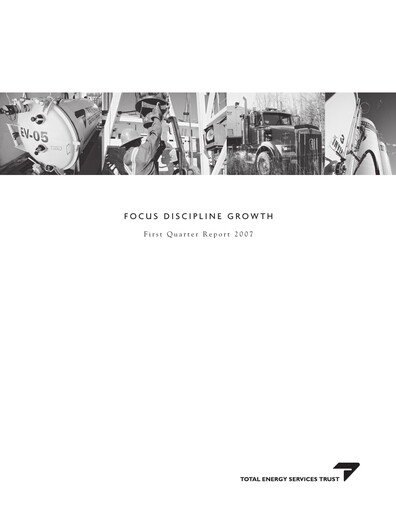 Thumbnail Total Energy Services Quarterly Report 2007-q1