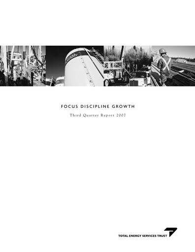 Thumbnail Total Energy Services Quarterly Report 2007-q3