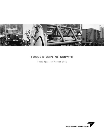 Thumbnail Total Energy Services Quarterly Report 2010-q3