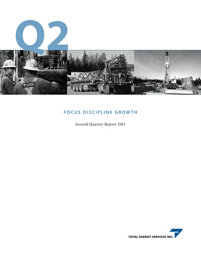 Thumbnail Total Energy Services Quarterly Report 2011-q2