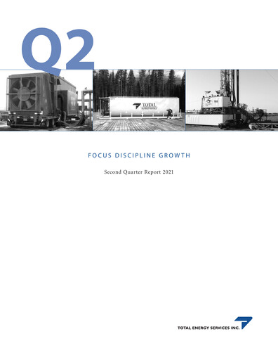 Thumbnail Total Energy Services Quarterly Report 2021-q2