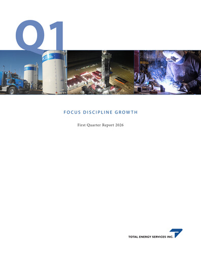 Thumbnail Total Energy Services Quarterly Report 2026-q1