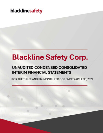 Thumbnail Blackline Safety Financial Statement 2024-q2
