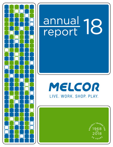 Thumbnail Melcor Developments Annual Report 2018