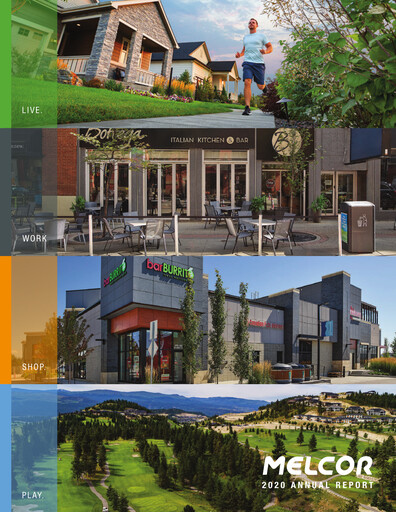 Thumbnail Melcor Developments Annual Report 2020