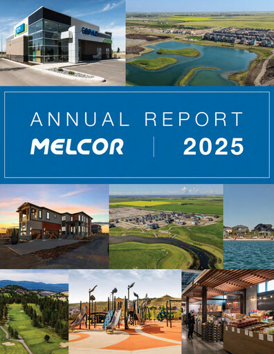 Miniature Melcor Developments Rapport annuel 2025