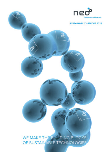 Miniature Neo Performance Materials Rapport de durabilité 2022