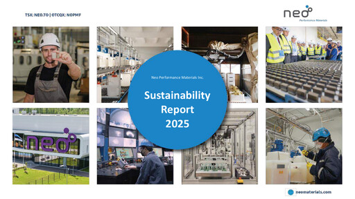 Thumbnail Neo Performance Materials Sustainability Report 2025