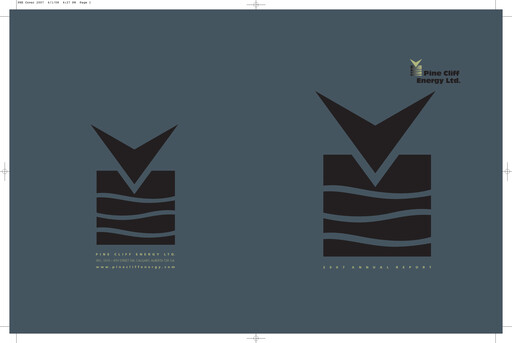 Thumbnail Pine Cliff Energy Annual Report 2007