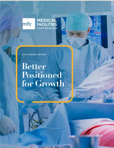 Thumbnail Medical Facilities Corporation Annual Report 2018