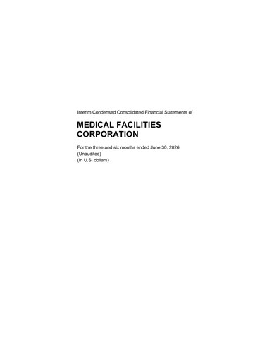Vorschaubild Medical Facilities Corporation Quartalsbericht 2026-q2