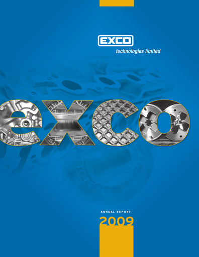 Thumbnail Exco Technologies Limited Annual Report 2009