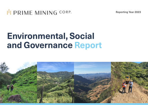 Thumbnail Prime Mining Corp. ESG Report 2023