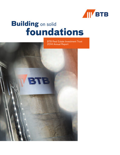 Thumbnail BTB Real Estate Investment Trust Annual Report 2014