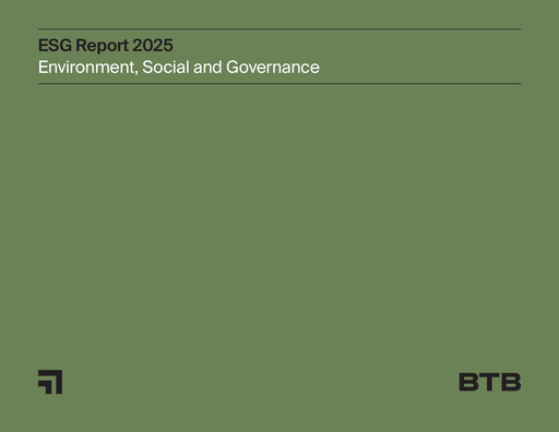 Thumbnail BTB Real Estate Investment Trust ESG Report 2025