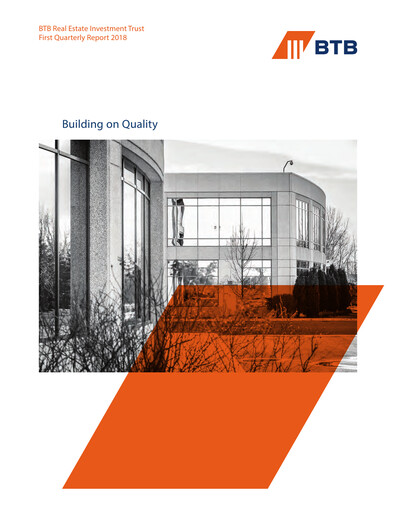 Thumbnail BTB Real Estate Investment Trust Quarterly Report 2018-q1