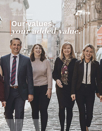 Thumbnail BTB Real Estate Investment Trust Quarterly Report 2021-q3