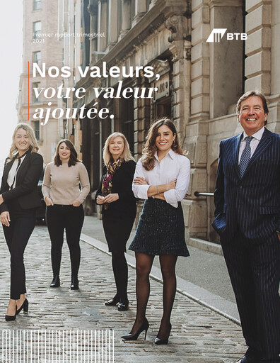 Thumbnail BTB Real Estate Investment Trust Quarterly Report 2021-q1
