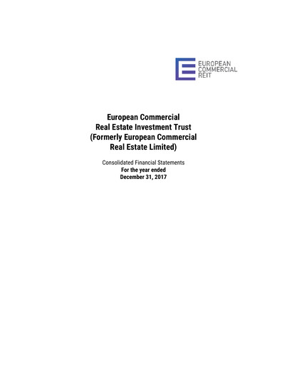 Thumbnail European Residential REIT Financial Statement 2017