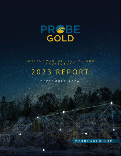 Miniature Probe Gold Inc. Rapport ESG 2023