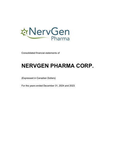Thumbnail NervGen Pharma Financial Statement 2024