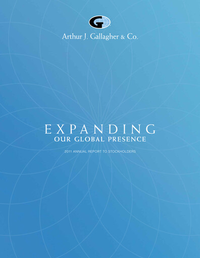 Thumbnail Arthur J. Gallagher & Co.
 Annual Report 2011