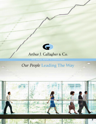 Thumbnail Arthur J. Gallagher & Co.
 Annual Report 2012