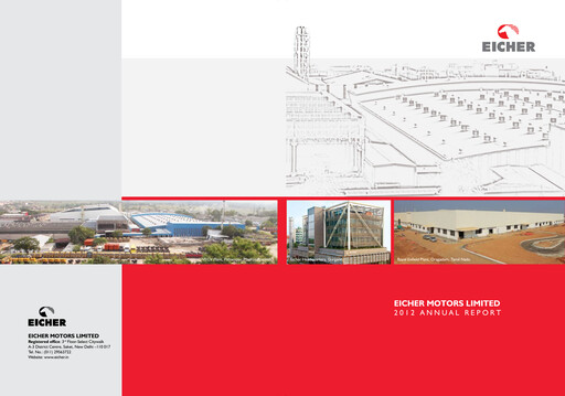 Thumbnail Eicher Motors Annual Report 2012