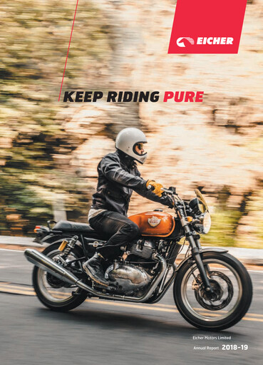 Thumbnail Eicher Motors Annual Report 2018-2019
