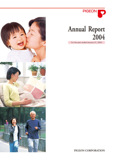 Thumbnail Pigeon Annual Report 2004