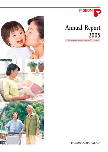 Thumbnail Pigeon Annual Report 2005
