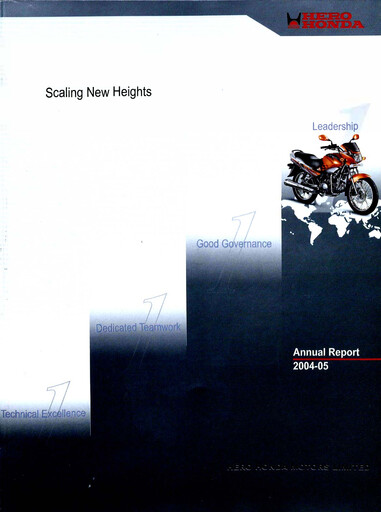 Thumbnail Hero MotoCorp
 Annual Report 2004-2005