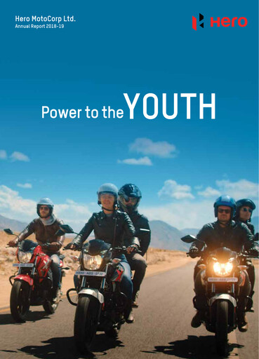 Thumbnail Hero MotoCorp
 Annual Report 2018-2019