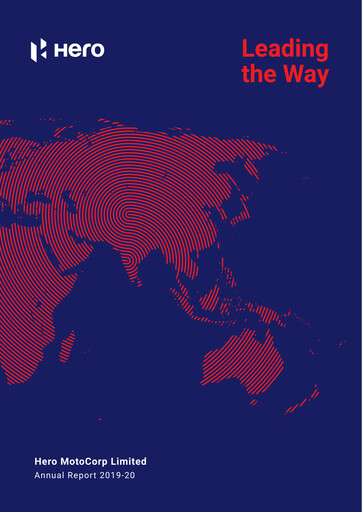 Thumbnail Hero MotoCorp
 Annual Report 2019-2020