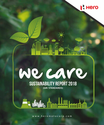 Thumbnail Hero MotoCorp
 Sustainability Report 2018