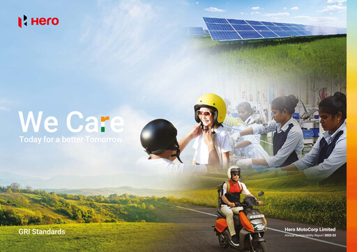 Thumbnail Hero MotoCorp
 Sustainability Report 2022-2023