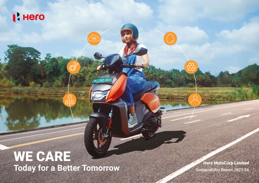 Thumbnail Hero MotoCorp
 Sustainability Report 2023-2024