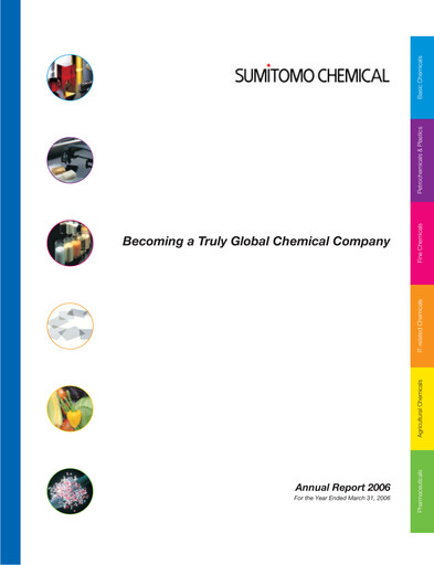 Thumbnail Sumitomo Chemical
 Annual Report fy2006