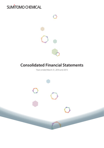 Thumbnail Sumitomo Chemical
 Financial Statement fy2015