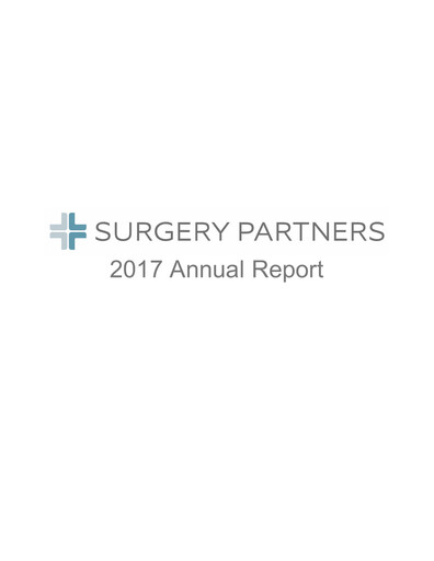 Thumbnail Surgery Partners
 Annual Report 2017