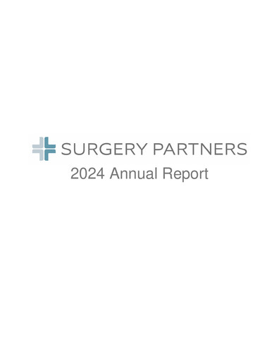 Thumbnail Surgery Partners
 Annual Report 2024