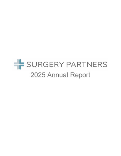 Thumbnail Surgery Partners
 Annual Report 2025